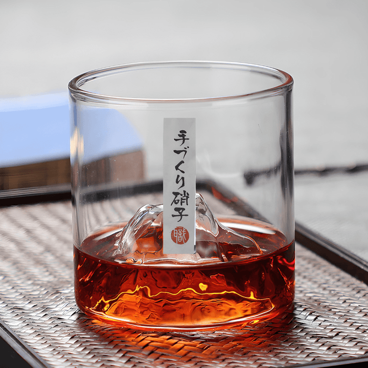 Mount Fuji Japanese Crystal - Whisky Glass
