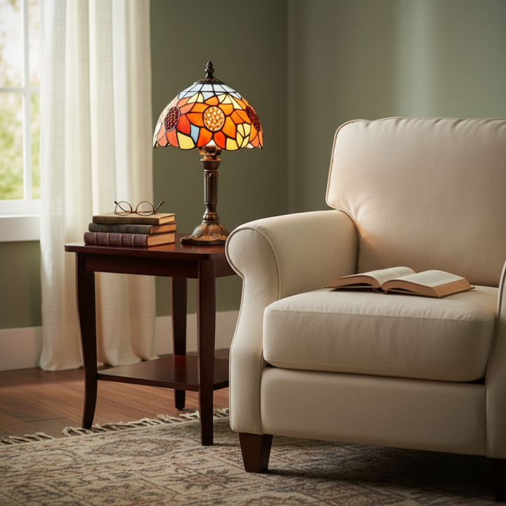 Table Lamp - Sunflowers