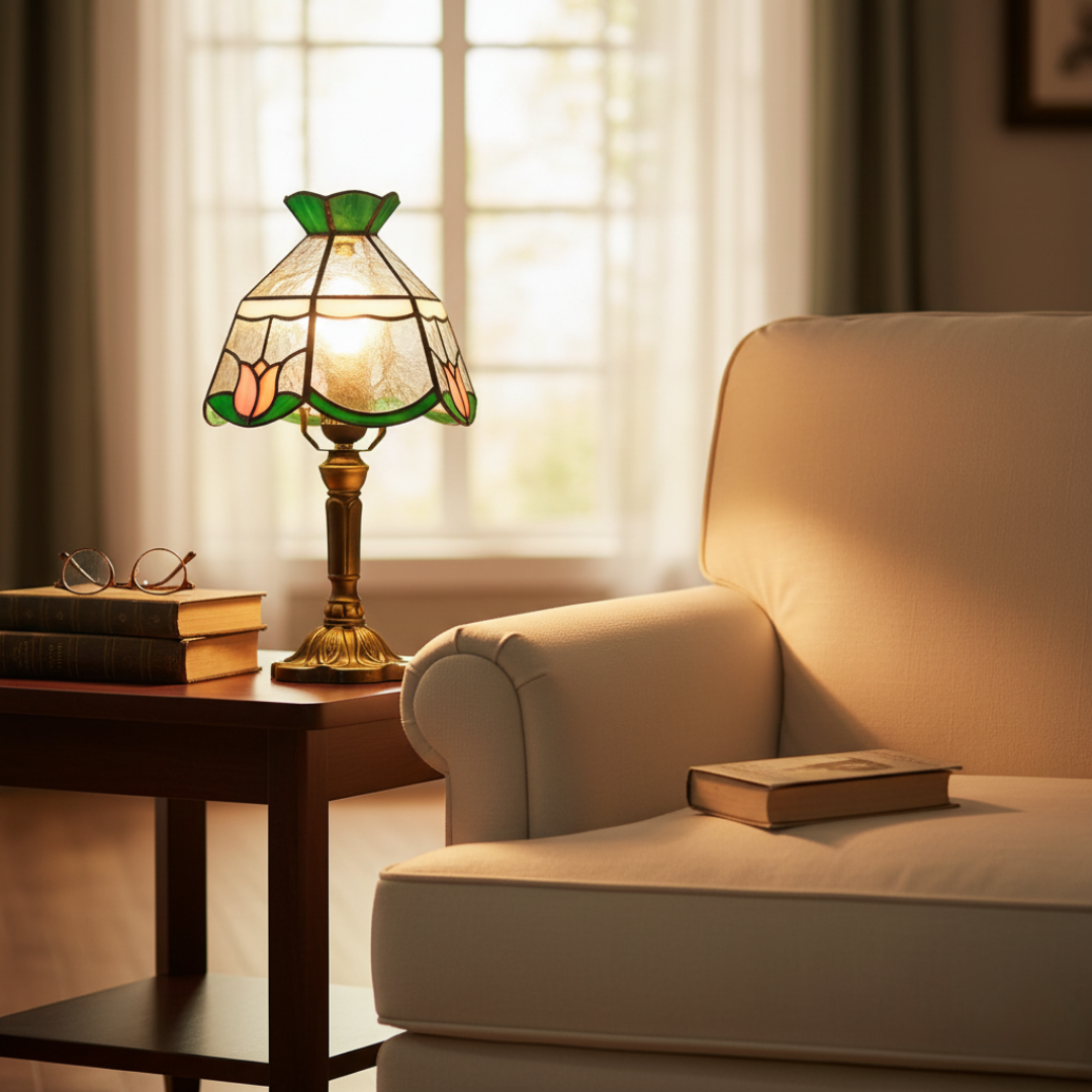 Table Lamp - Mysterious Rose