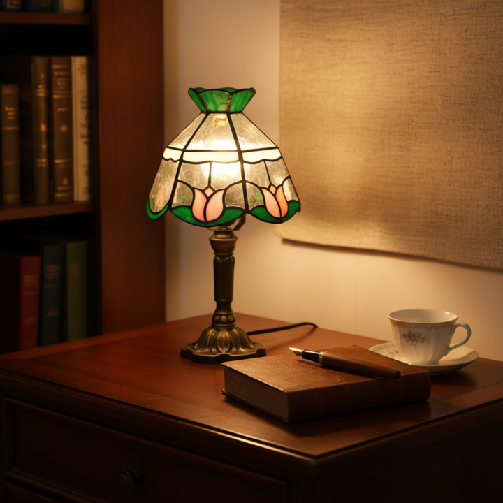 Table Lamp - Mysterious Rose