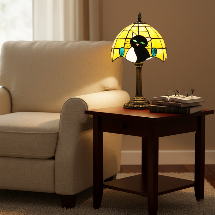 Table Lamp - Green Eyes