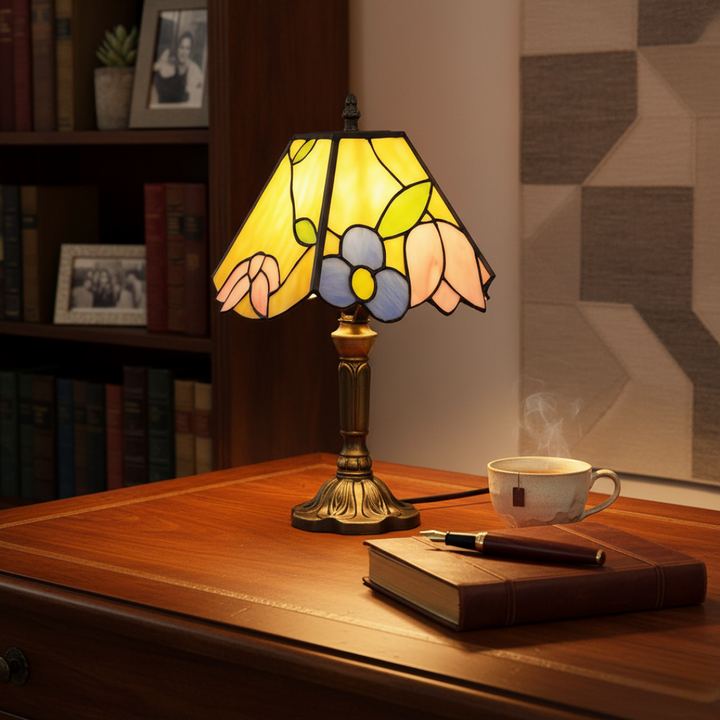 Table Lamp - Golden Garden