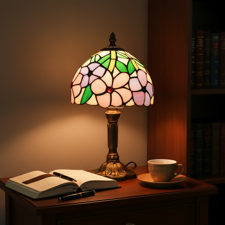 Table Lamp - Big flowers