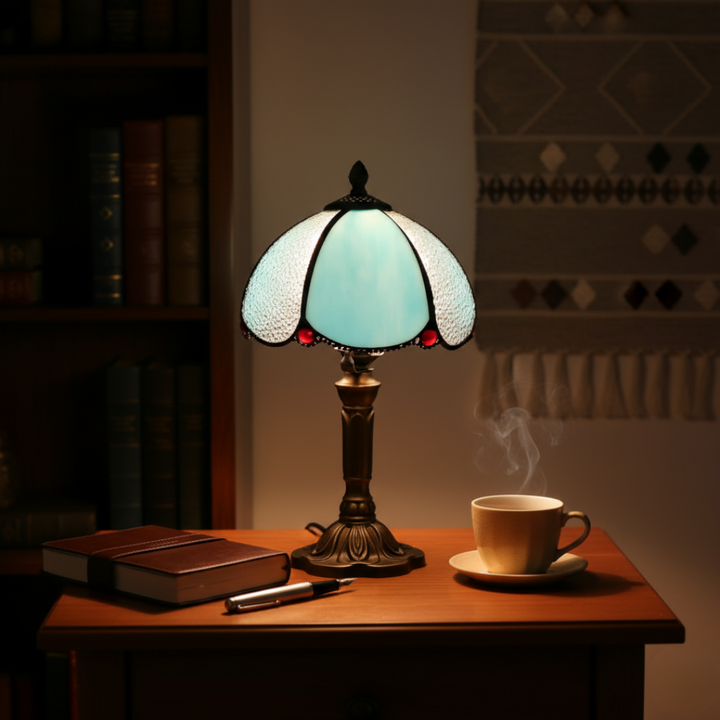 Table Lamp - Blue butterfly