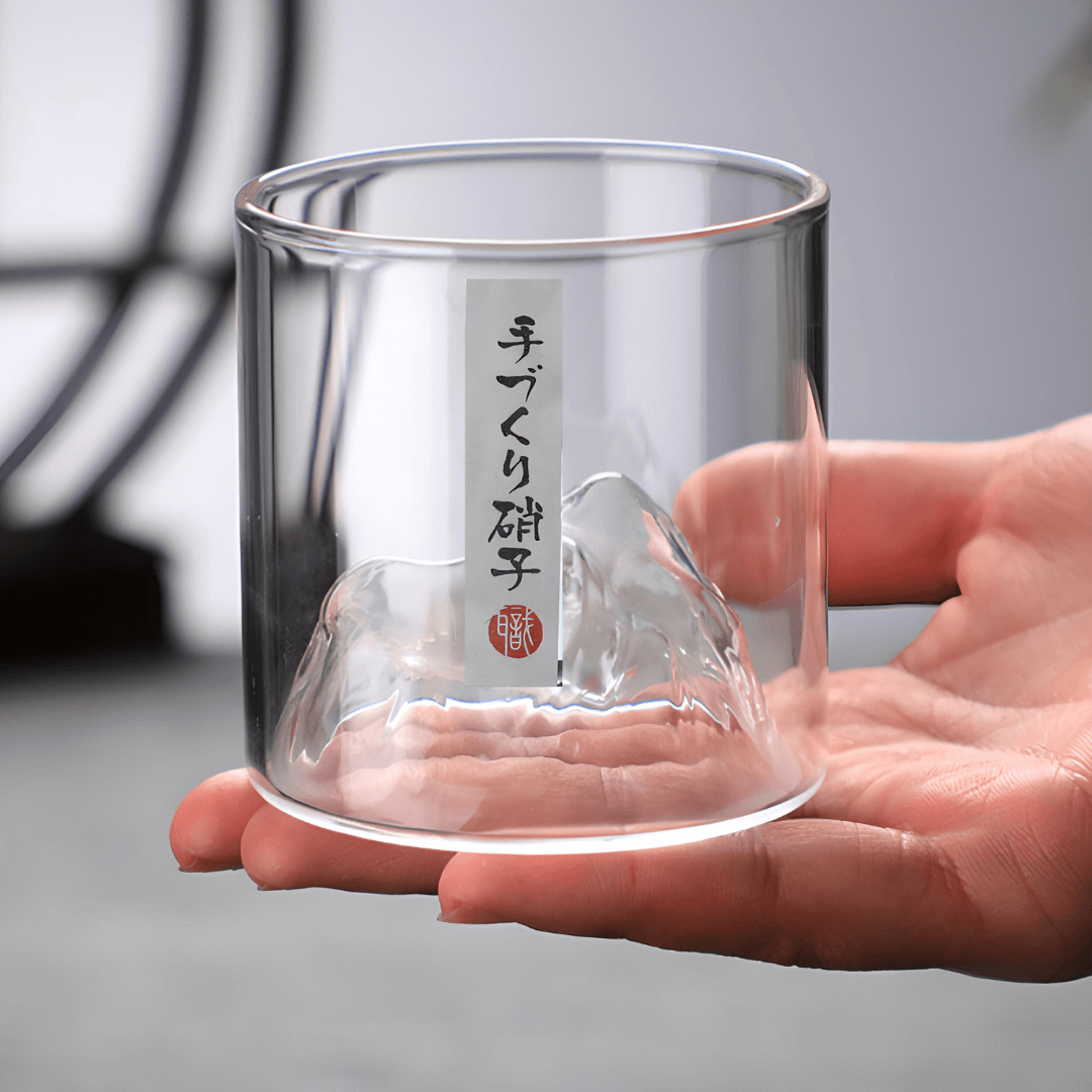 Mount Fuji Japanese Crystal - Whisky Glass