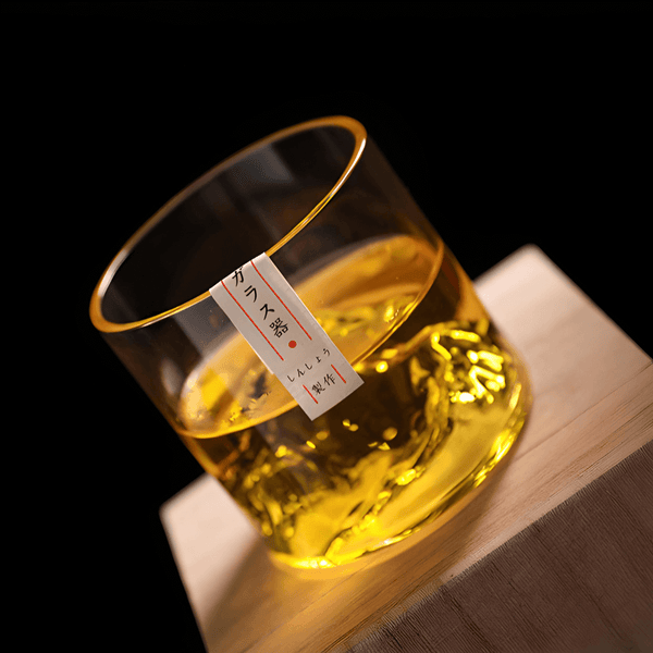 Mount Fuji Japanese Crystal - Whisky Glass