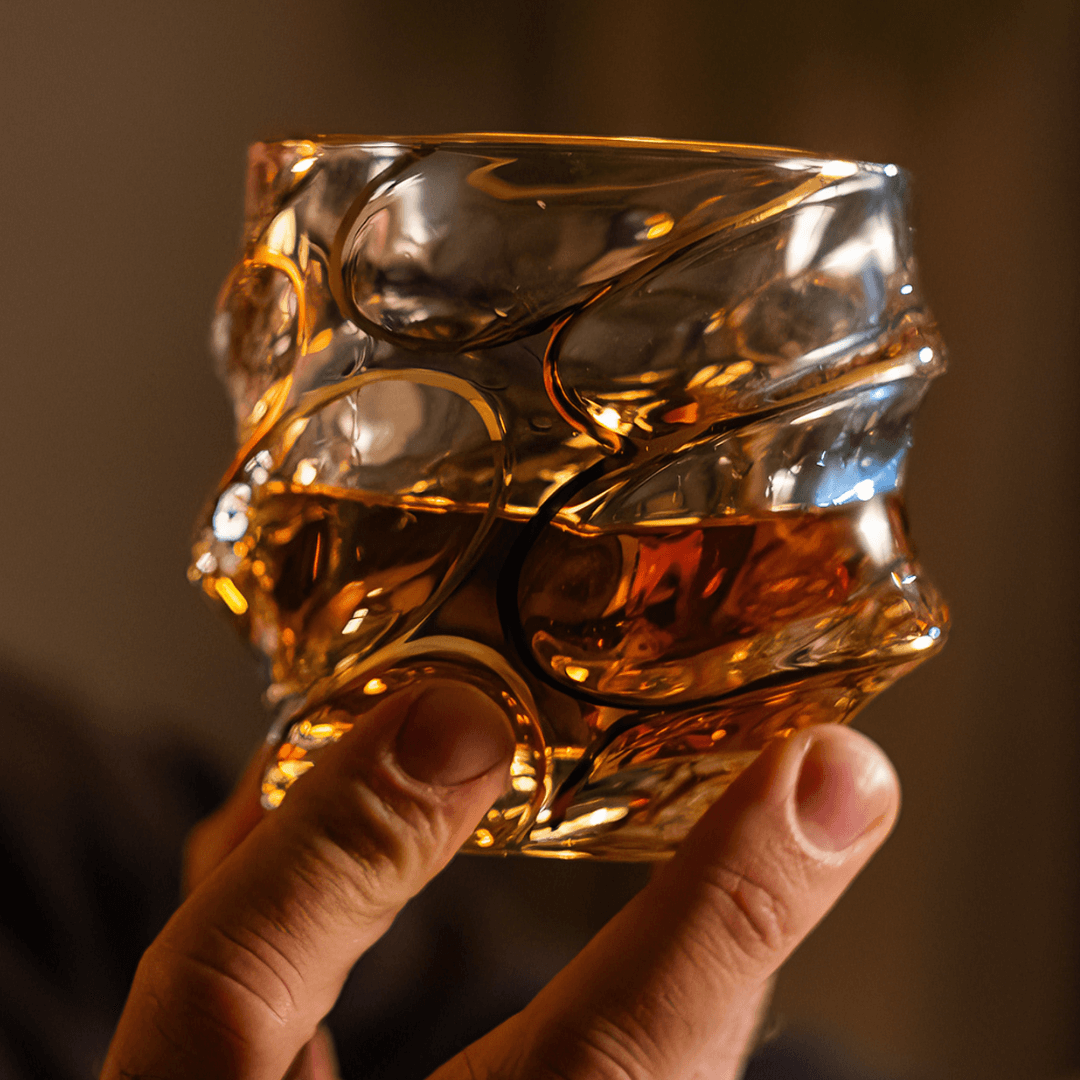 Arashi Gold Japanese Crystal - Whisky Glass