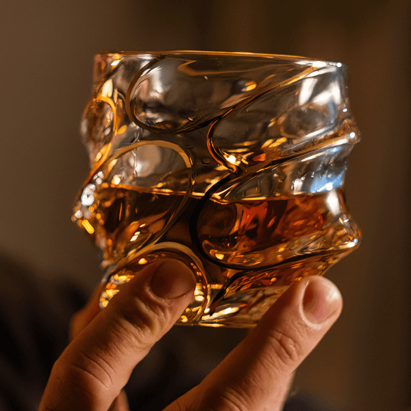 Arashi Gold Japanese Crystal - Whisky Glass