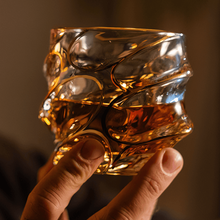 Arashi Gold Japanese Crystal - Whisky Glass
