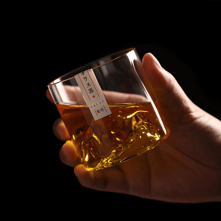 Mount Fuji Japanese Crystal - Whisky Glass