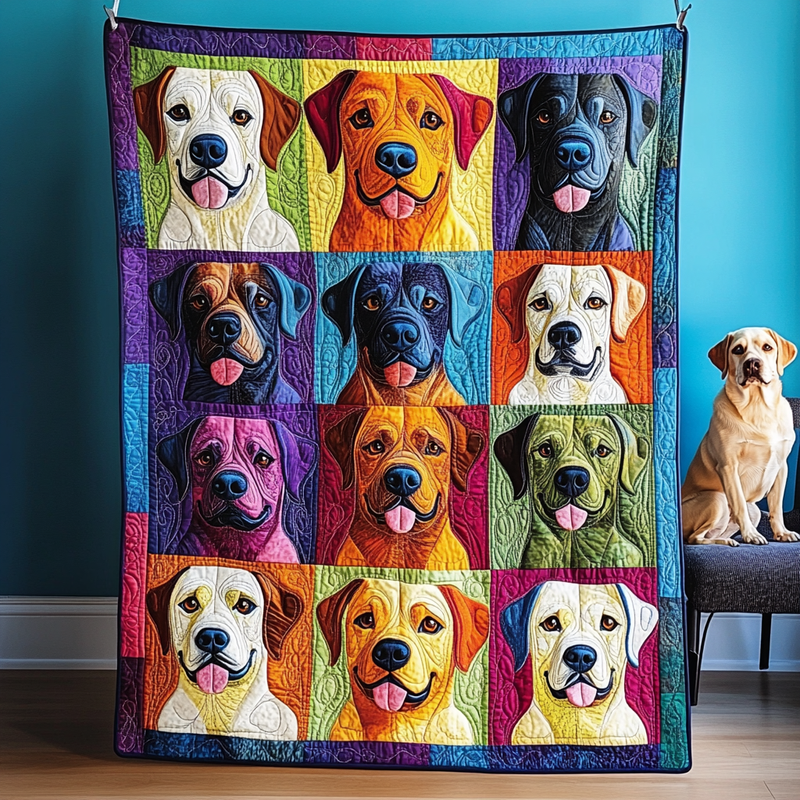 Adorable Labrador Blanket