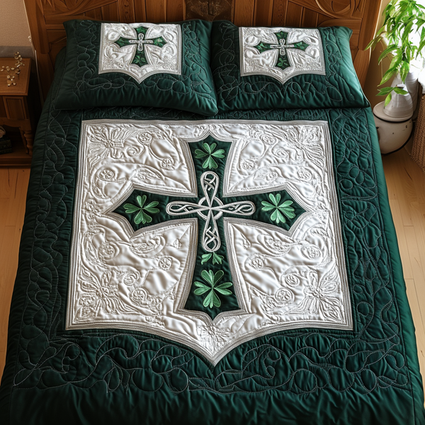 Tree of Life 3-Piece Quilted Bedding Set