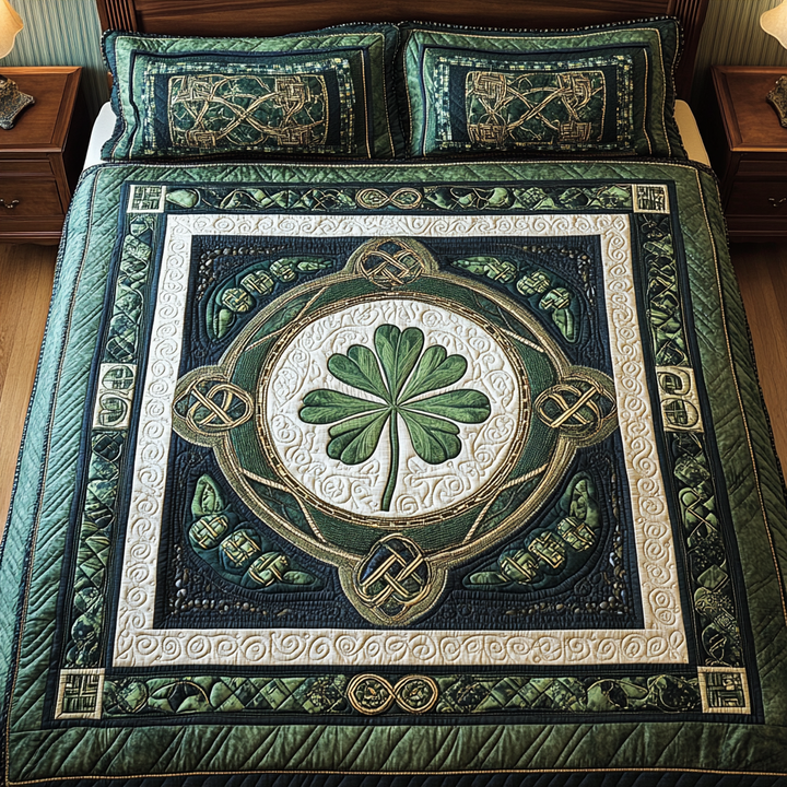 Tree of Life 3-Piece Quilted Bedding Set